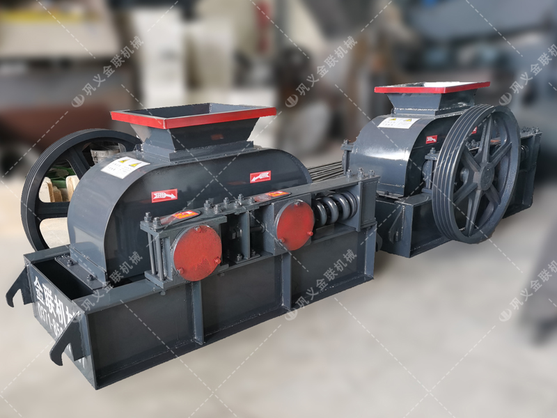 2pg400*250小型對輥破碎機發往湖南長沙